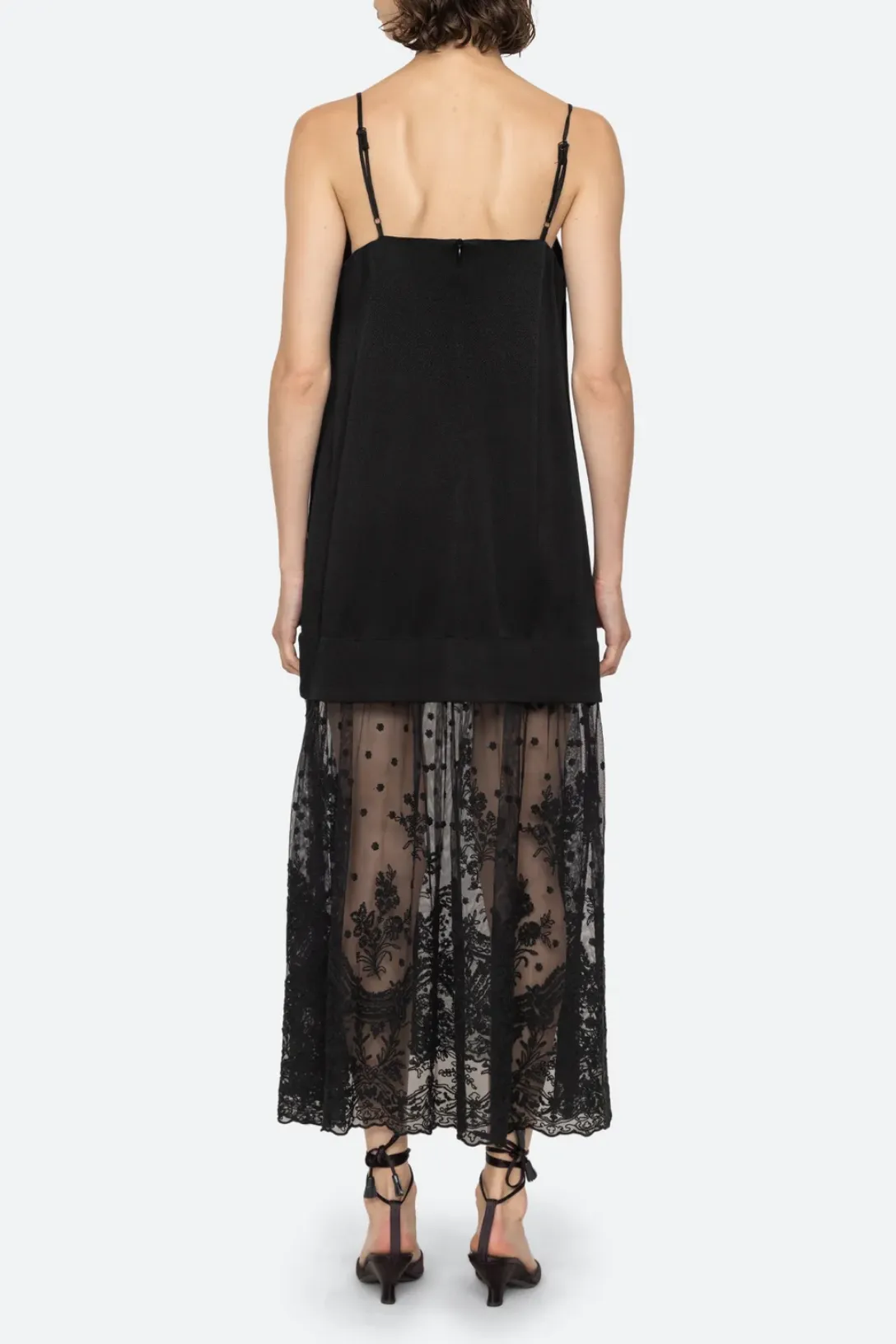 Noa Slip Dress | Black