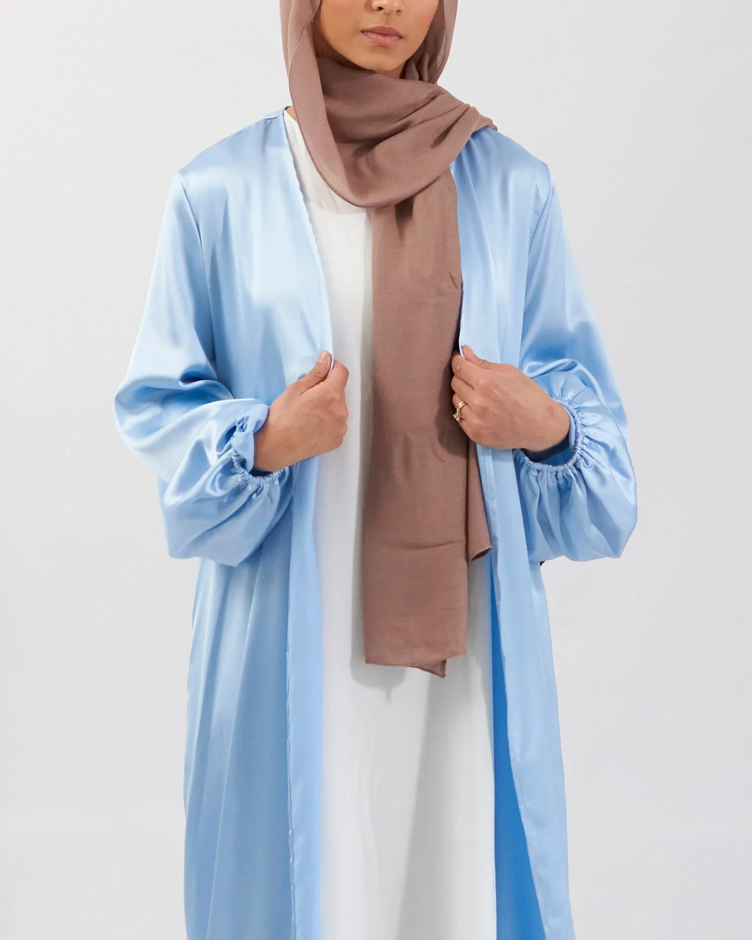 Noor Abaya - Sky Blue