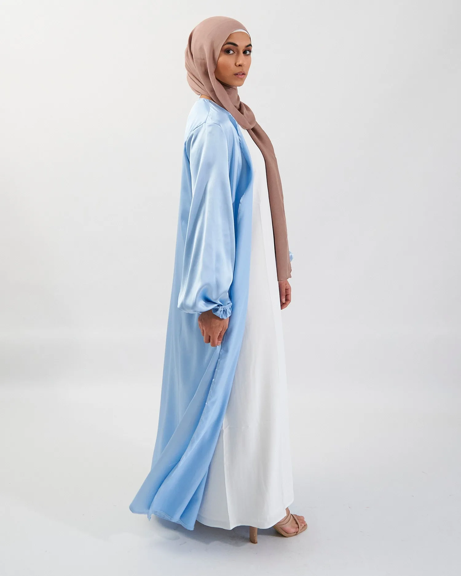 Noor Abaya - Sky Blue