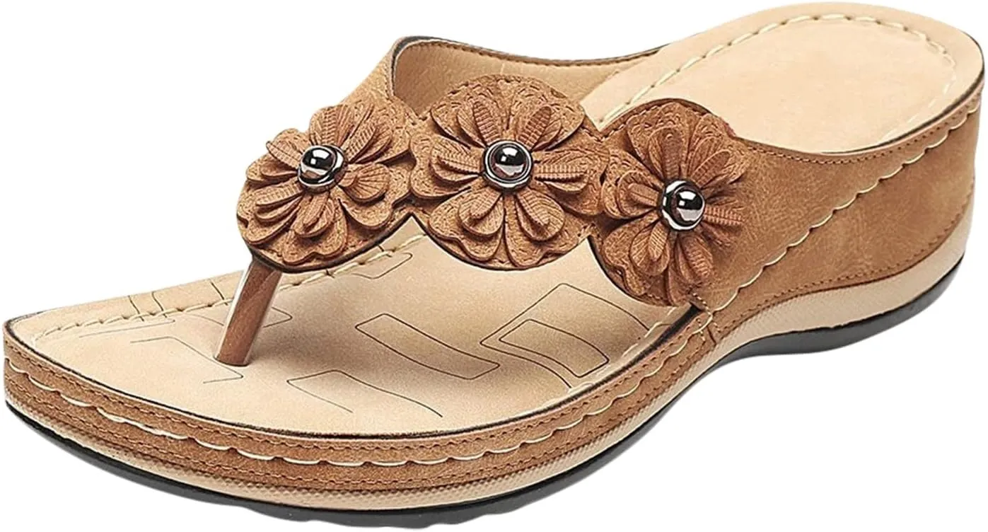 Orthopedic Sandals for Women Wedge Shoes Avylays Breathable Mesh Sports Sandals with Non-Slip Sole Comfortable Sandals