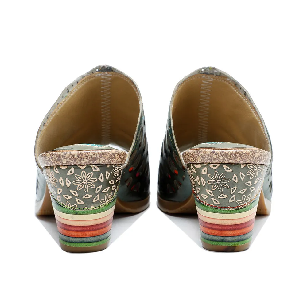 Retro Colorful Hollow and Comfortable Sandals
