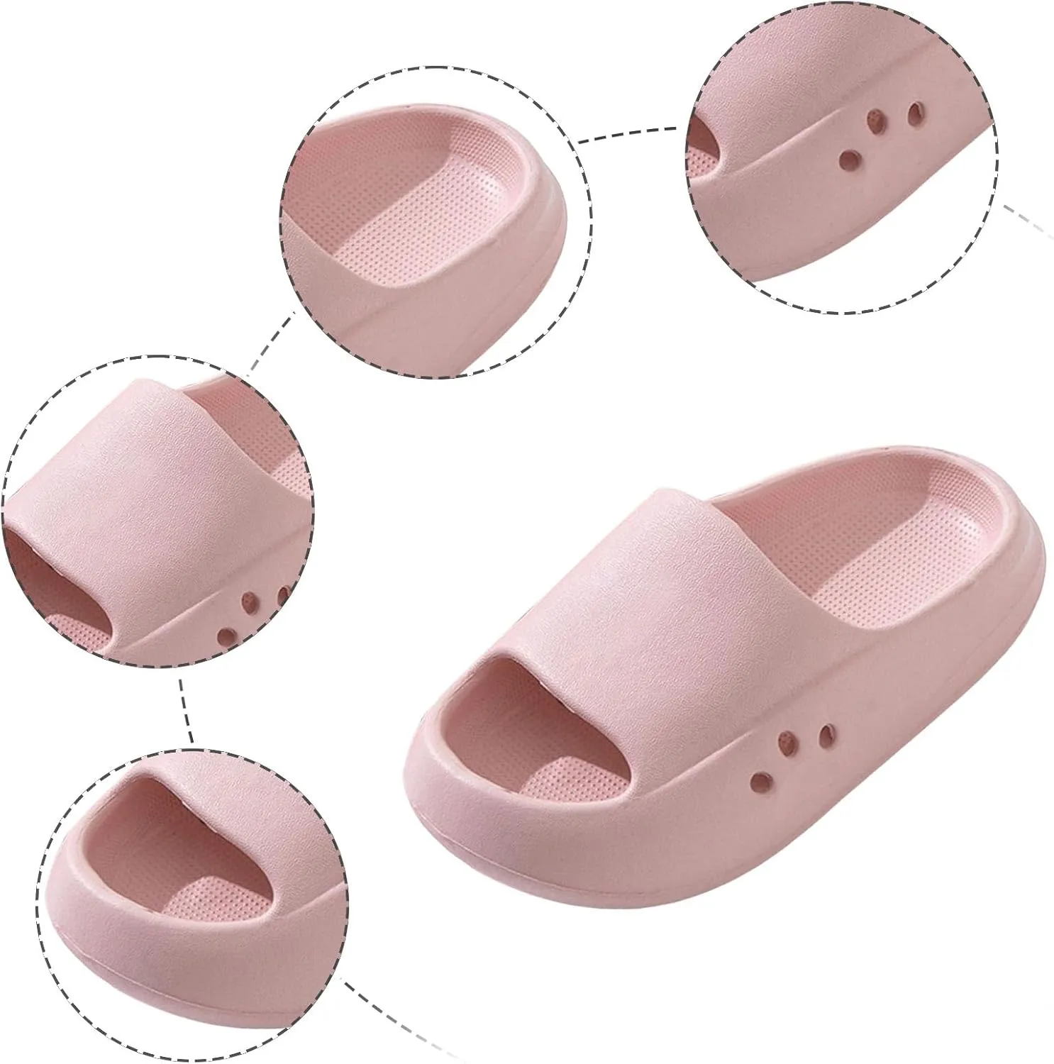 Sandals Comfortable Non Slip EVA Children's Slippers Cute Cartoon Boys And Girls Baby Kids Toddler Shoes Medium And Large Children Parent Child Sandals