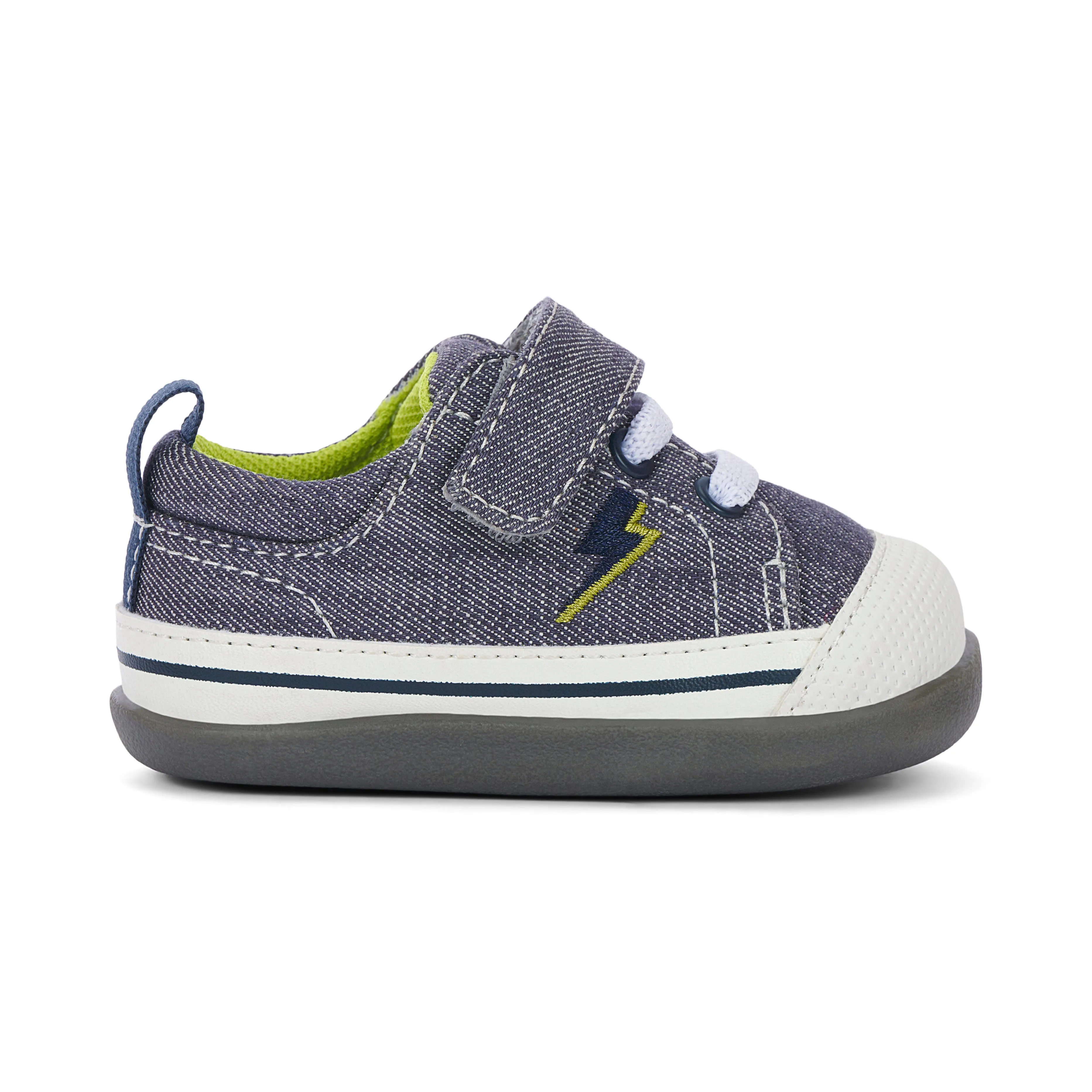 See Kai Run Stevie II | Gray/Lightning Toddler Sneakers