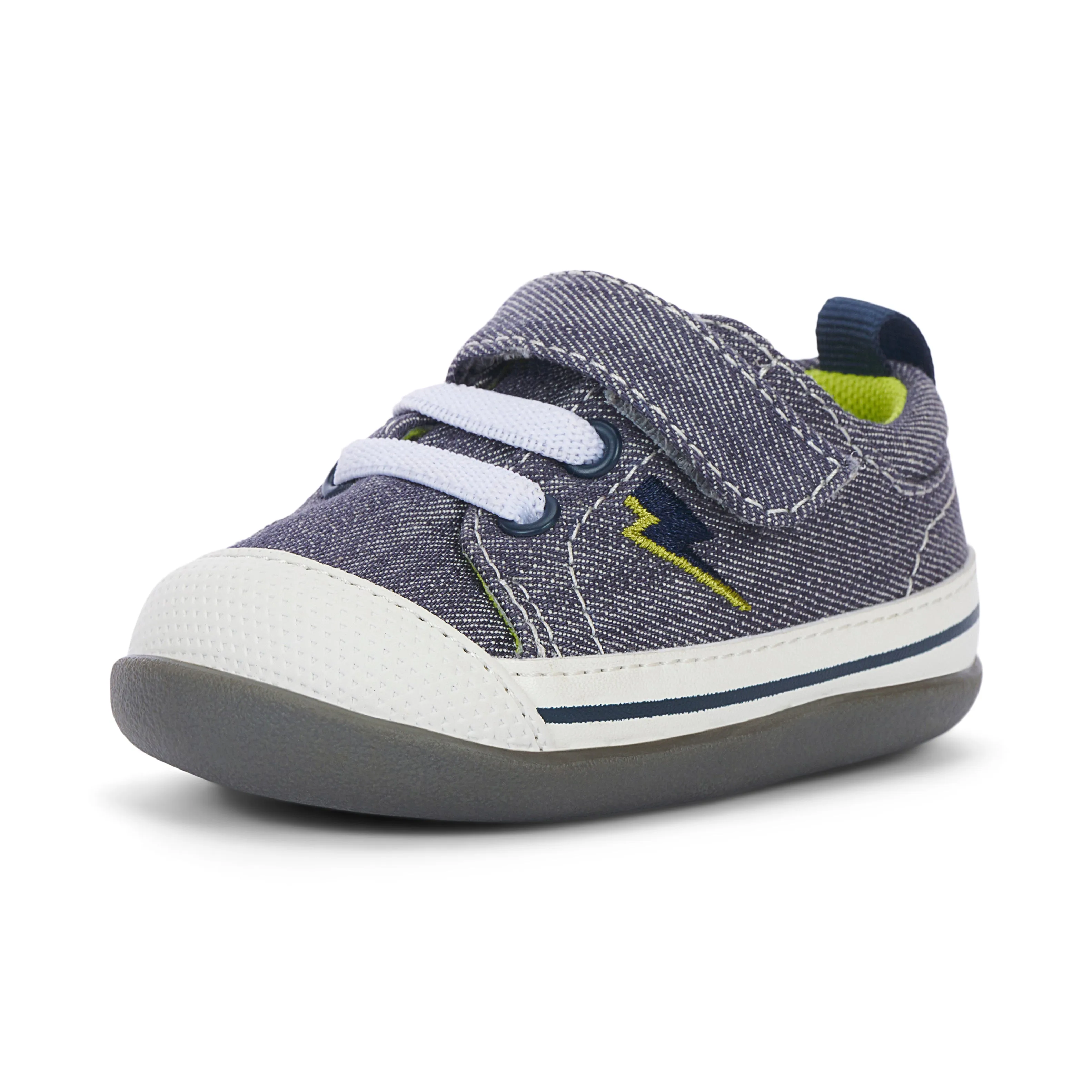 See Kai Run Stevie II | Gray/Lightning Toddler Sneakers