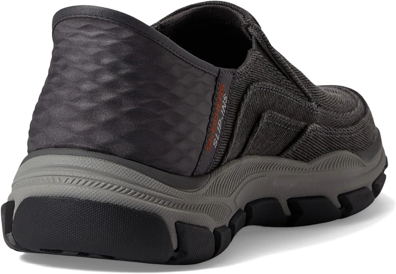 SKECHERS 204809 Respected Relaxed Fit Slip-Ins - Holmgren Charcoal
