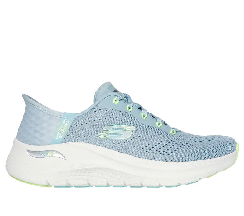 Skechers - Slip-ins - Arch Fit 2.0 - Easy Chic - Blue/Lime
