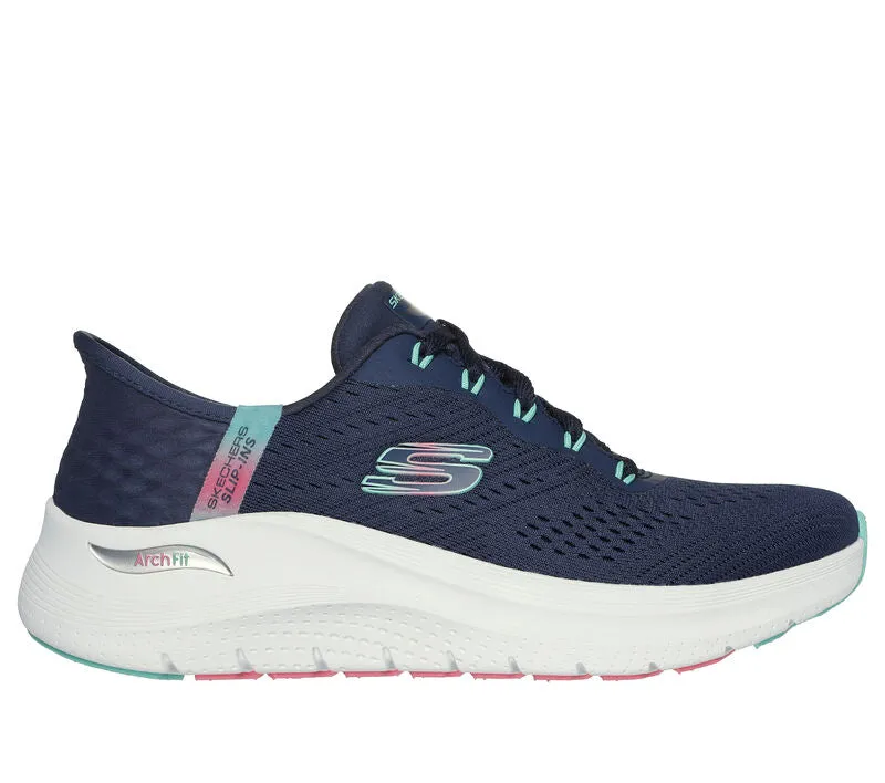 Skechers - Slip-ins - Arch Fit 2.0 - Easy Chic - Navy/Turquoise