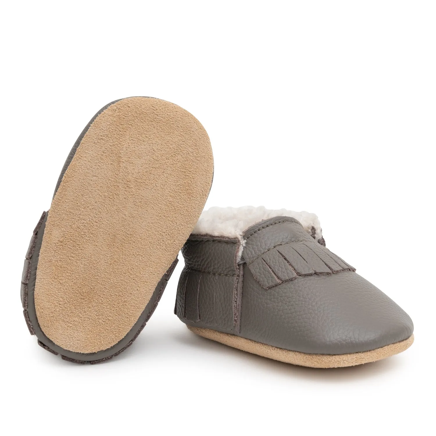 Slate Sherpa Moccasins