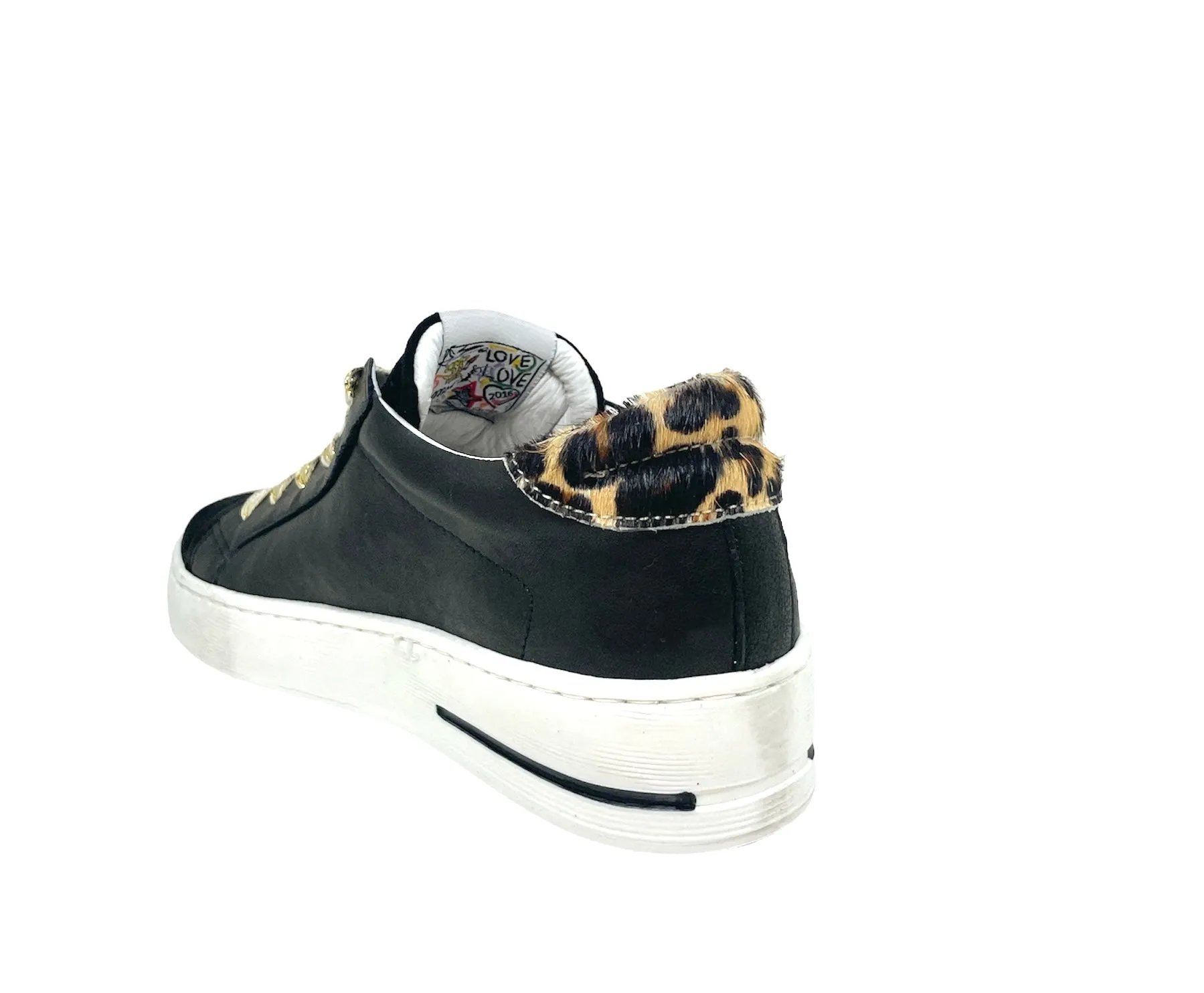 SMR Semerdjian MAYA Noir Léo Sneakers Baskets adulte