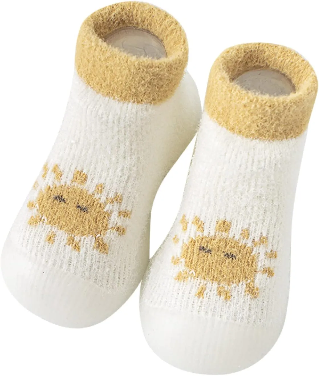Sock Shoes Toddler,Kids Newborn Boys Girls Shoes First Walkers Cute Cartoon Warm Thickened Antislip Sock Shoess Shoes