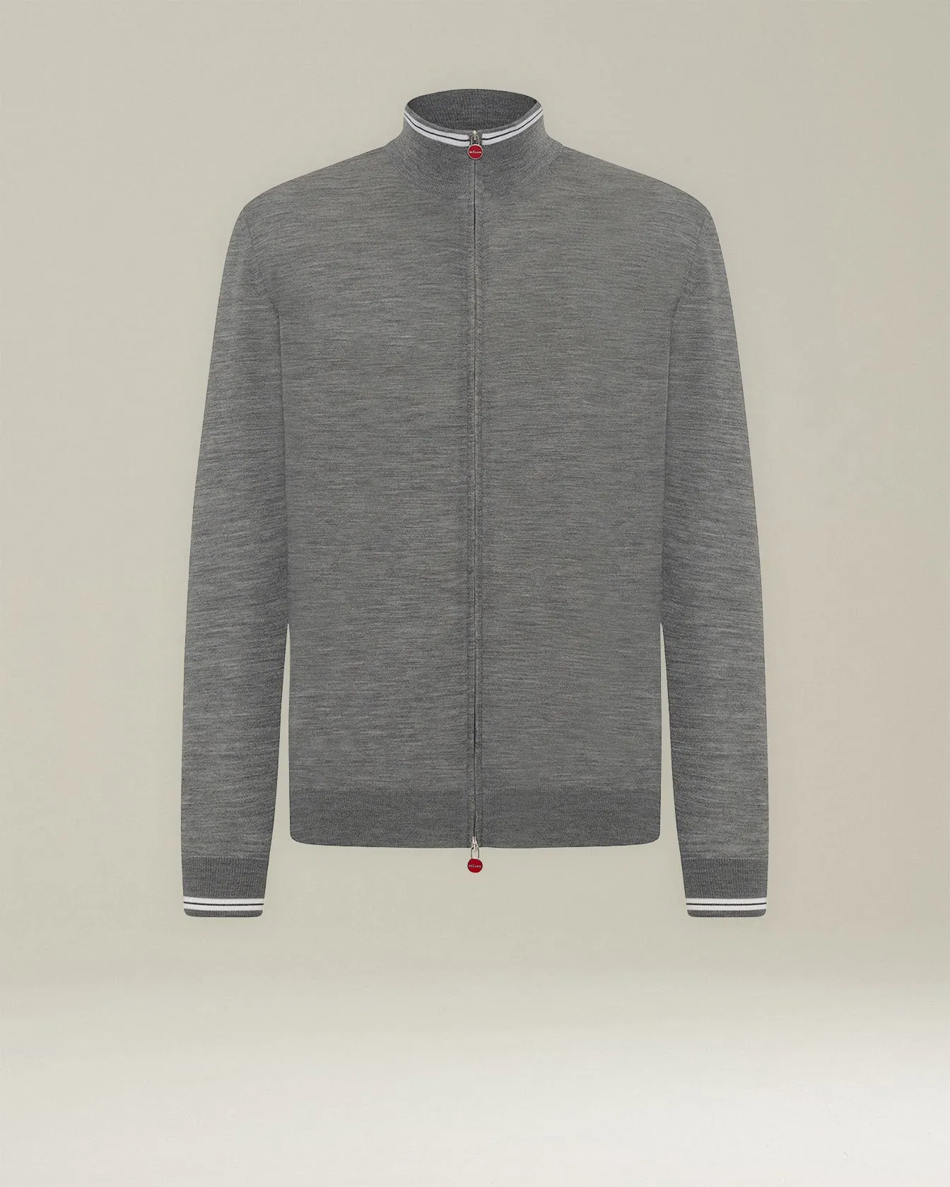 SPORTY WOOL CARDIGAN