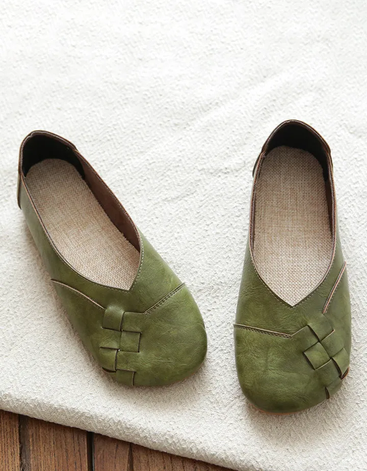 Spring Light Weight Soft Soles Retro Flats