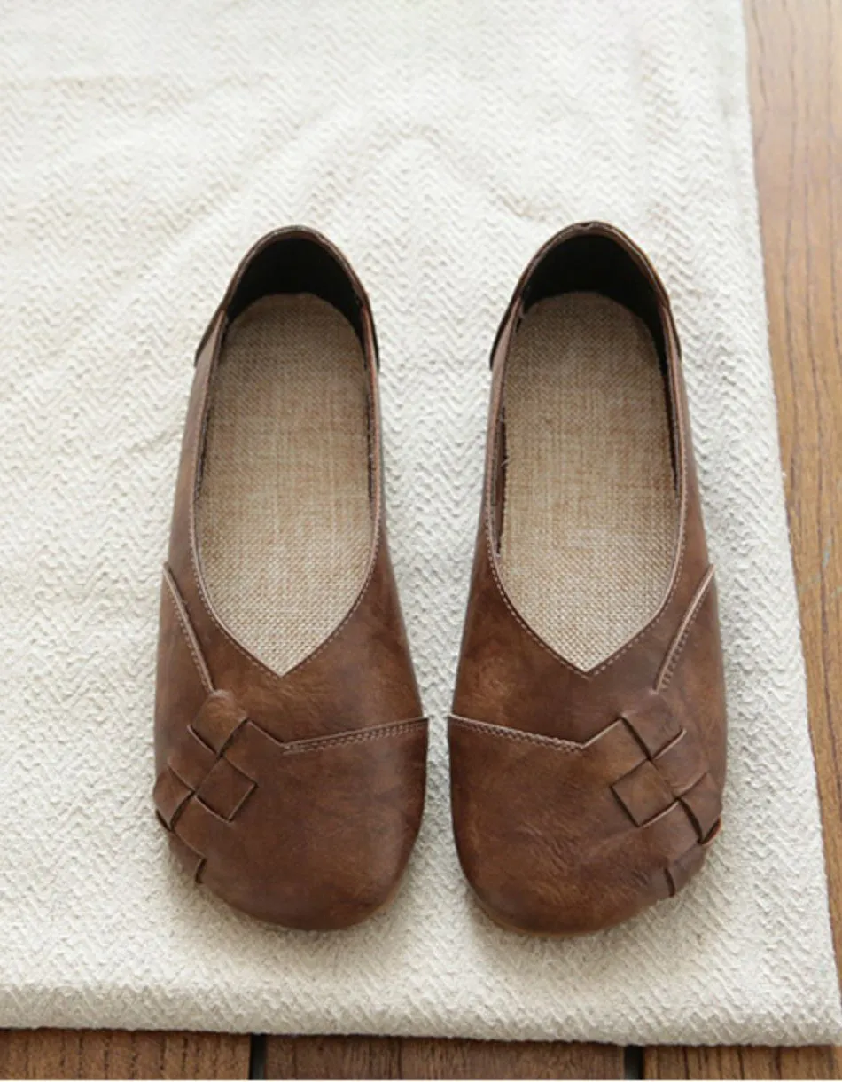 Spring Light Weight Soft Soles Retro Flats