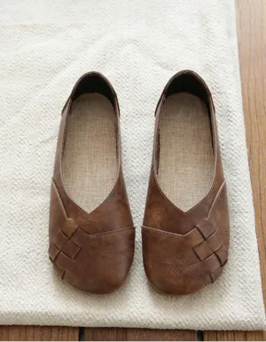 Spring Light Weight Soft Soles Retro Flats