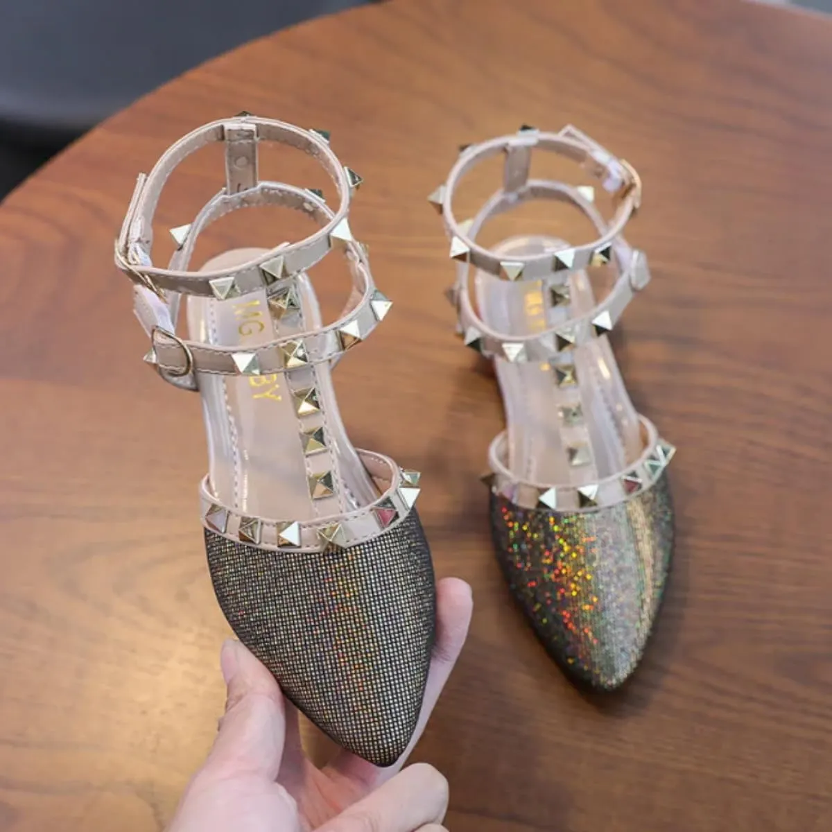 Spring Summer Shoes for girls Mary Jane Style Ankle Strap