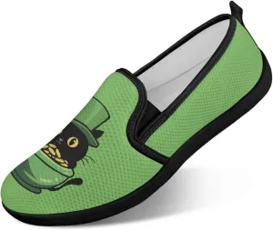 St. Patrick's Day Holiday Dress Walking Shoes Women Trendy Casual Sneakers Comfy Slip On Breathable Gym Workout Fitness Size 5.5-10.5