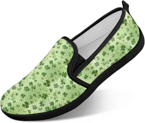 St. Patrick's Day Holiday Dress Walking Shoes Women Trendy Casual Sneakers Comfy Slip On Breathable Gym Workout Fitness Size 5.5-10.5