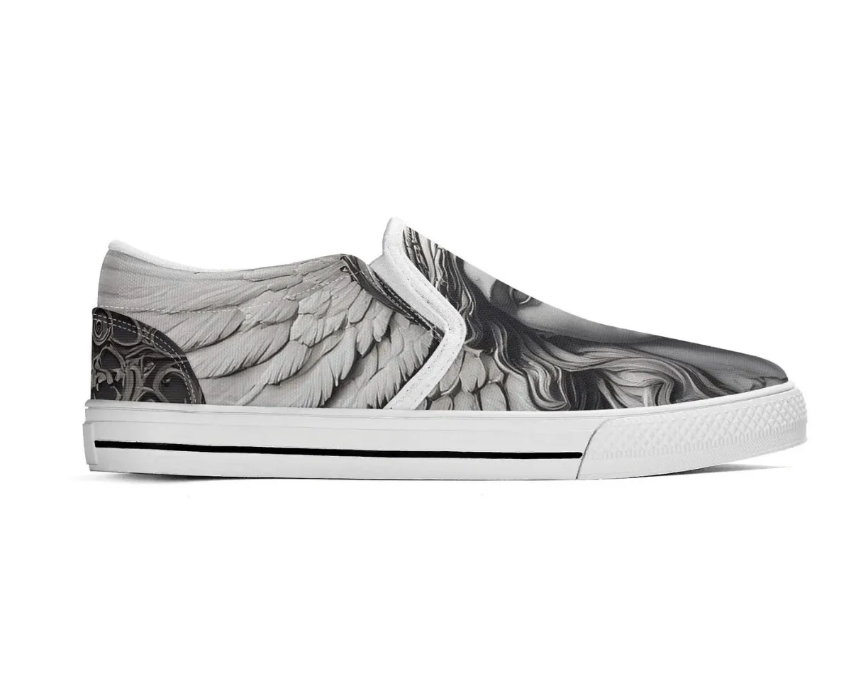 Stone Angel Slip-Ons