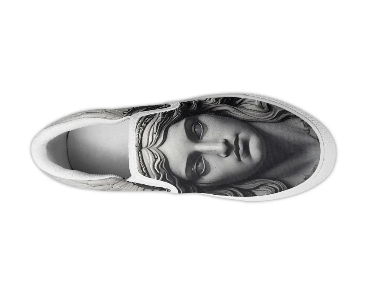 Stone Angel Slip-Ons