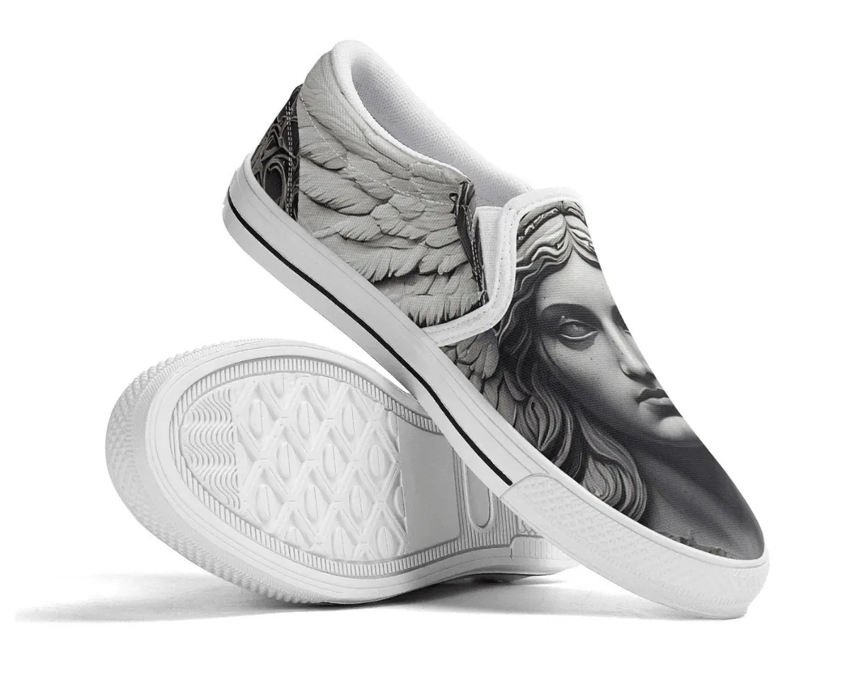 Stone Angel Slip-Ons