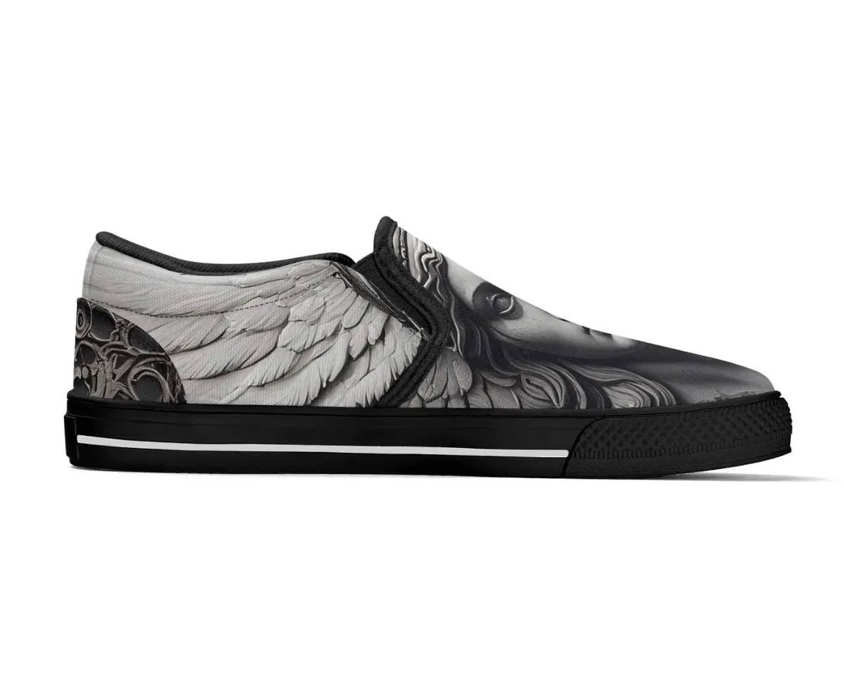 Stone Angel Slip-Ons
