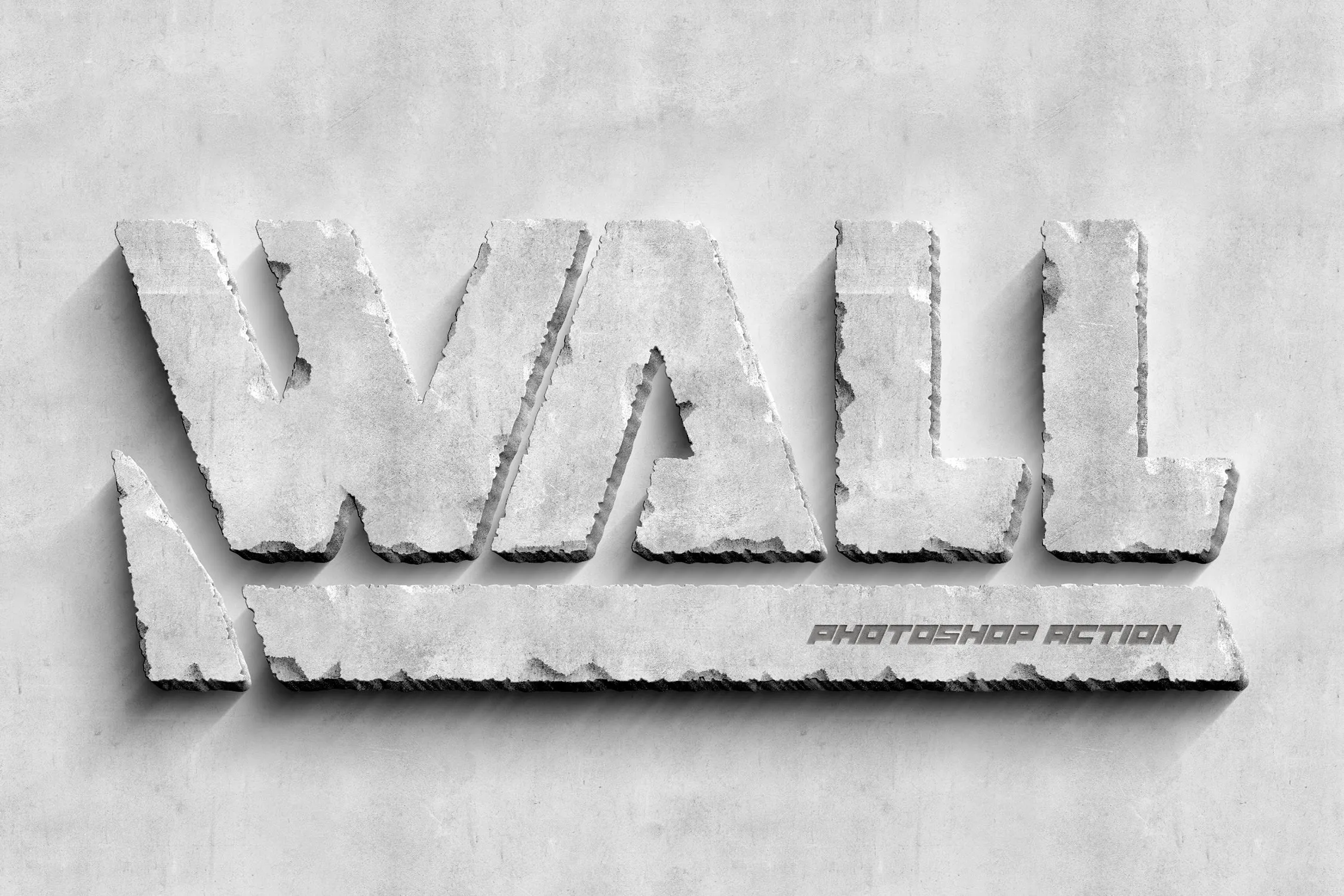 Stone Effect Photoshop Action
