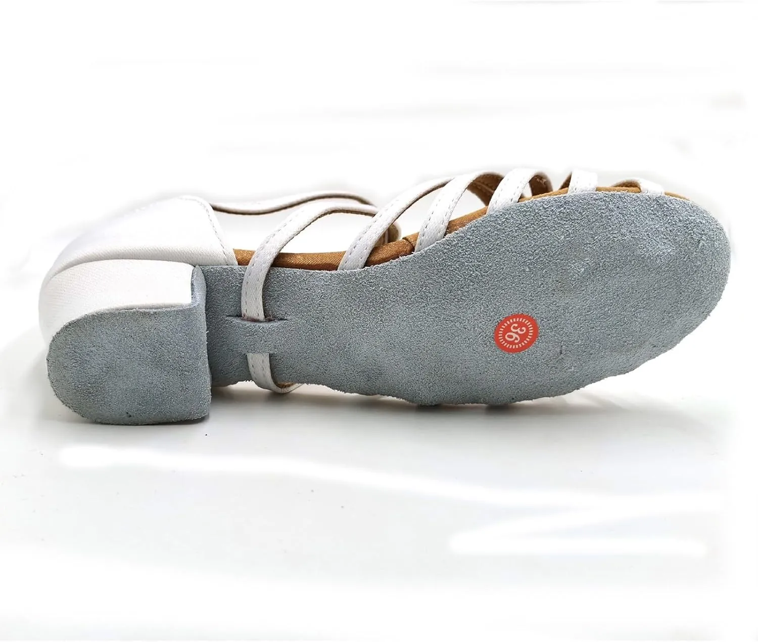 Summer Dress Shoes for Girls Girls Sandals Comfortable Soft Sole Small Thick Heel Children Dance Shoes Fashionable Soft Sole Princess Dance Comfortable Sandal with Adjustable Back Strap