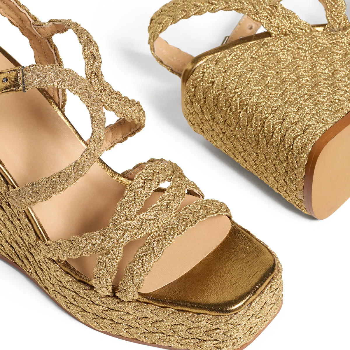Timotea Platform Espadrille Wedges