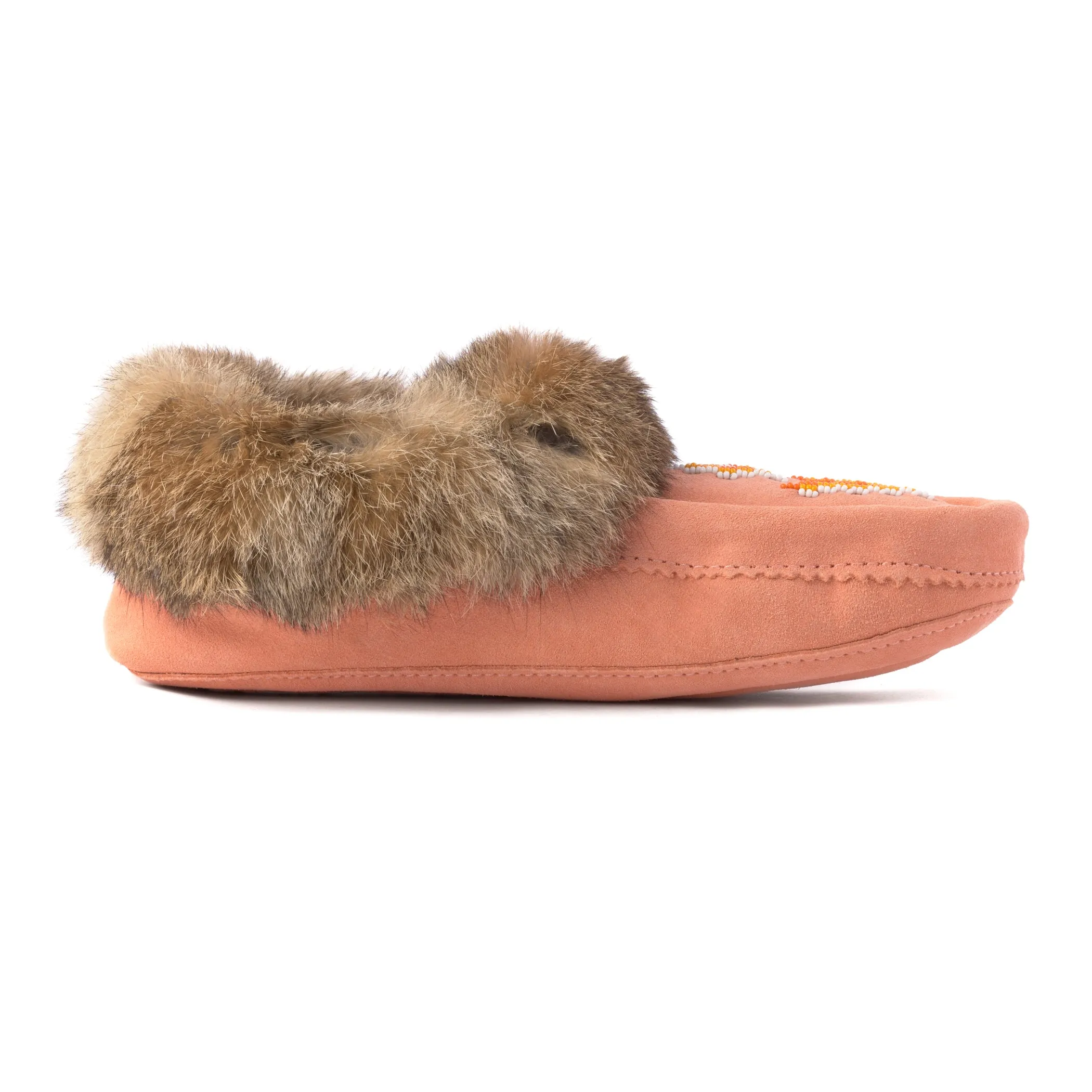 Tipi Moccasins - Coral