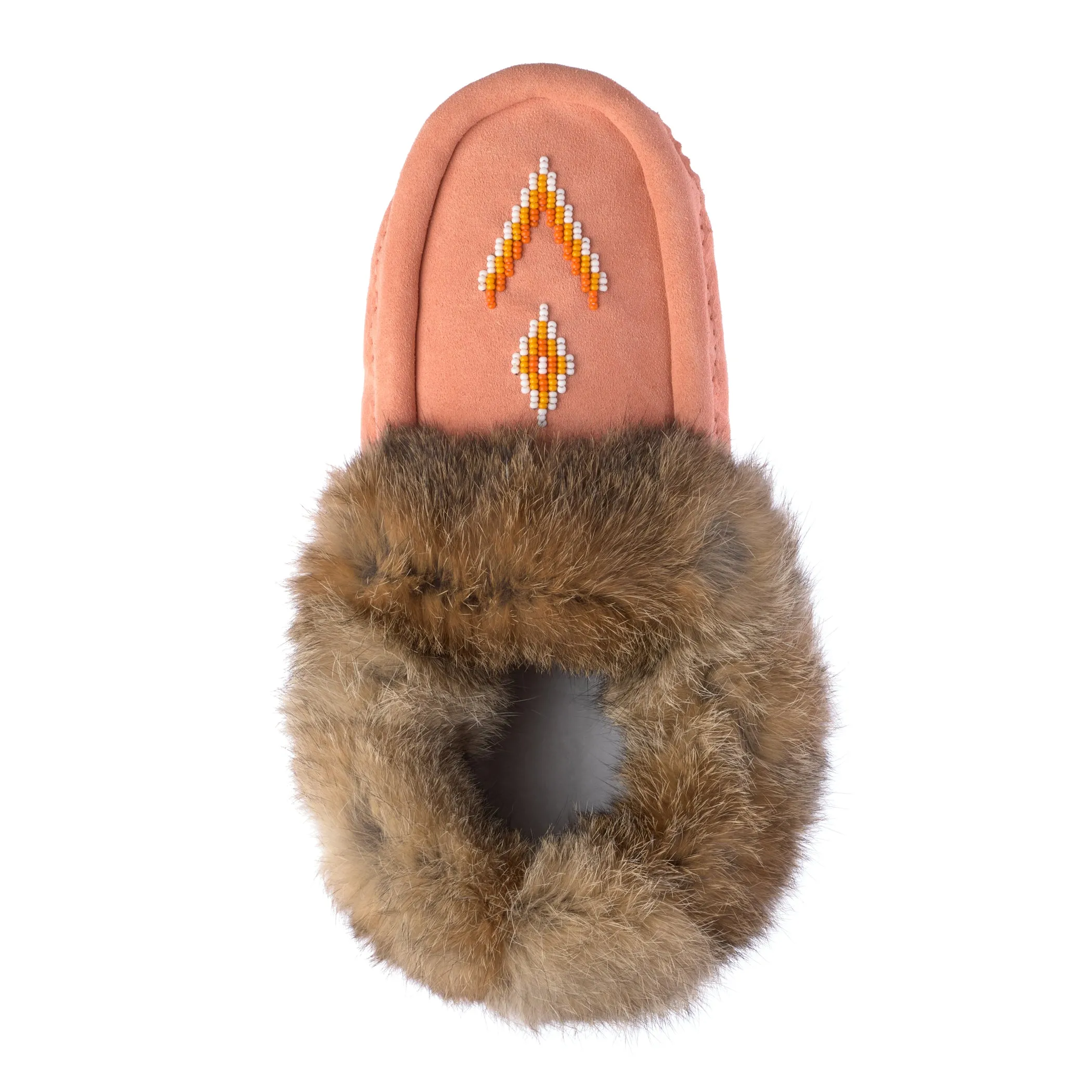 Tipi Moccasins - Coral