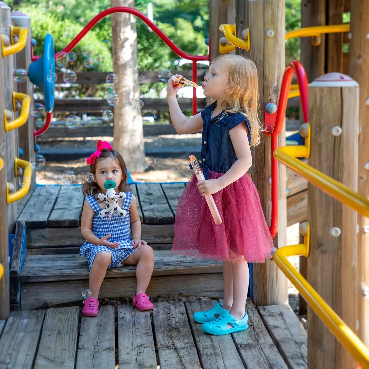 Toddler Carter Camp Shoes, Popsicle Pink