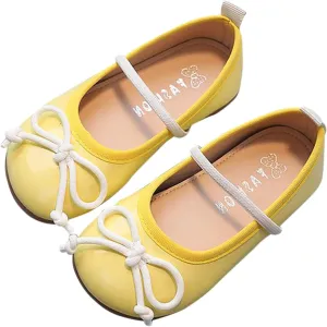 Toddler Girl Mary Jane Dress Shoes Little Girl School Shoes Soft Sole Non Slip Faux Leather Shoes Girl Dress Shoes
