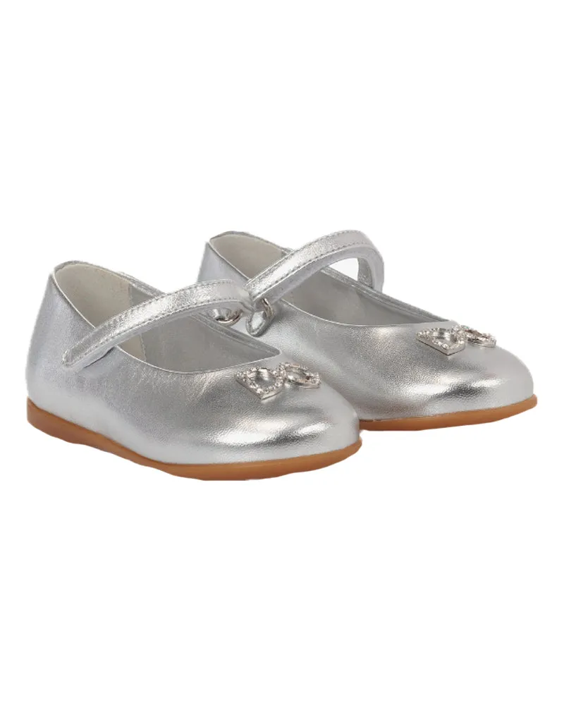 Toddler Silver Ballerinas