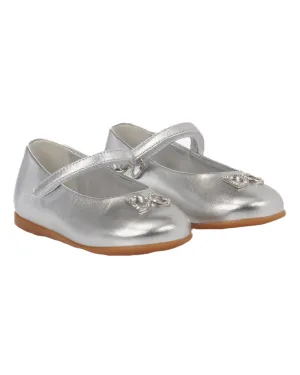 Toddler Silver Ballerinas