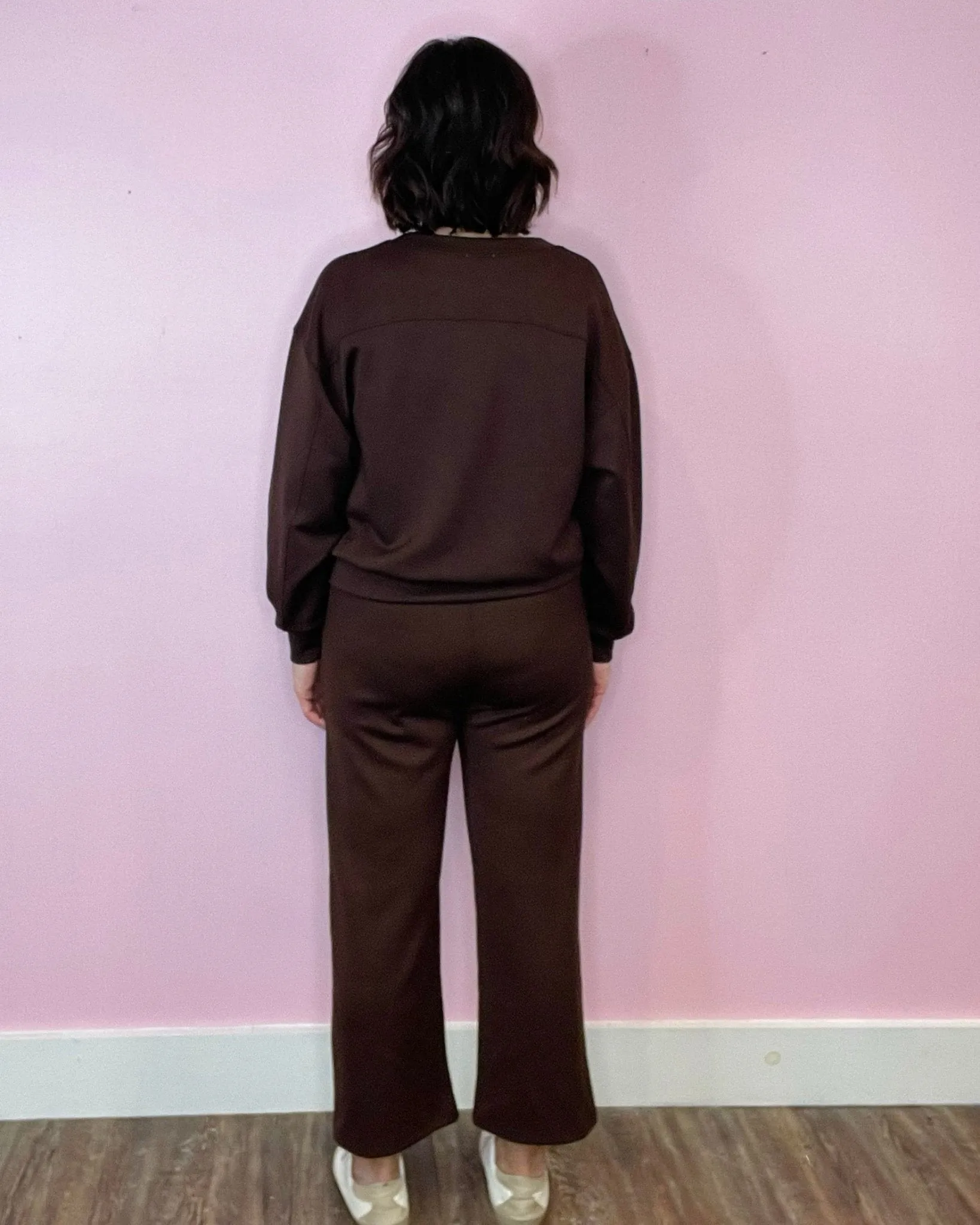 Ultra Comfy Sweatshirt & Cropped Leg Pant Set