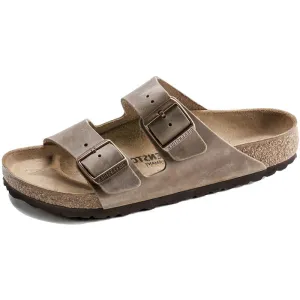Unisex Birkenstock Arizona Oiled Leather - Narrow