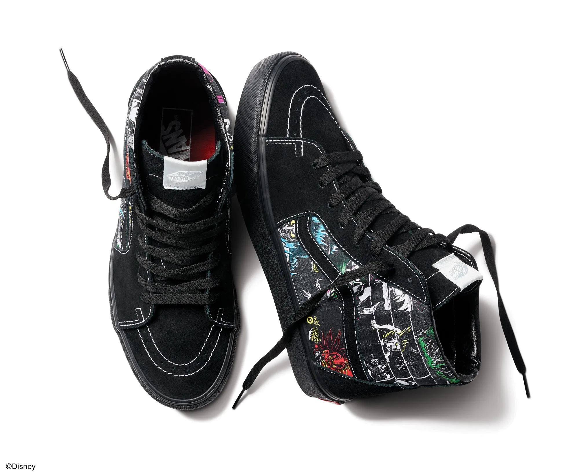 VANS - Boy - Disney Villains SK8-Hi - Black