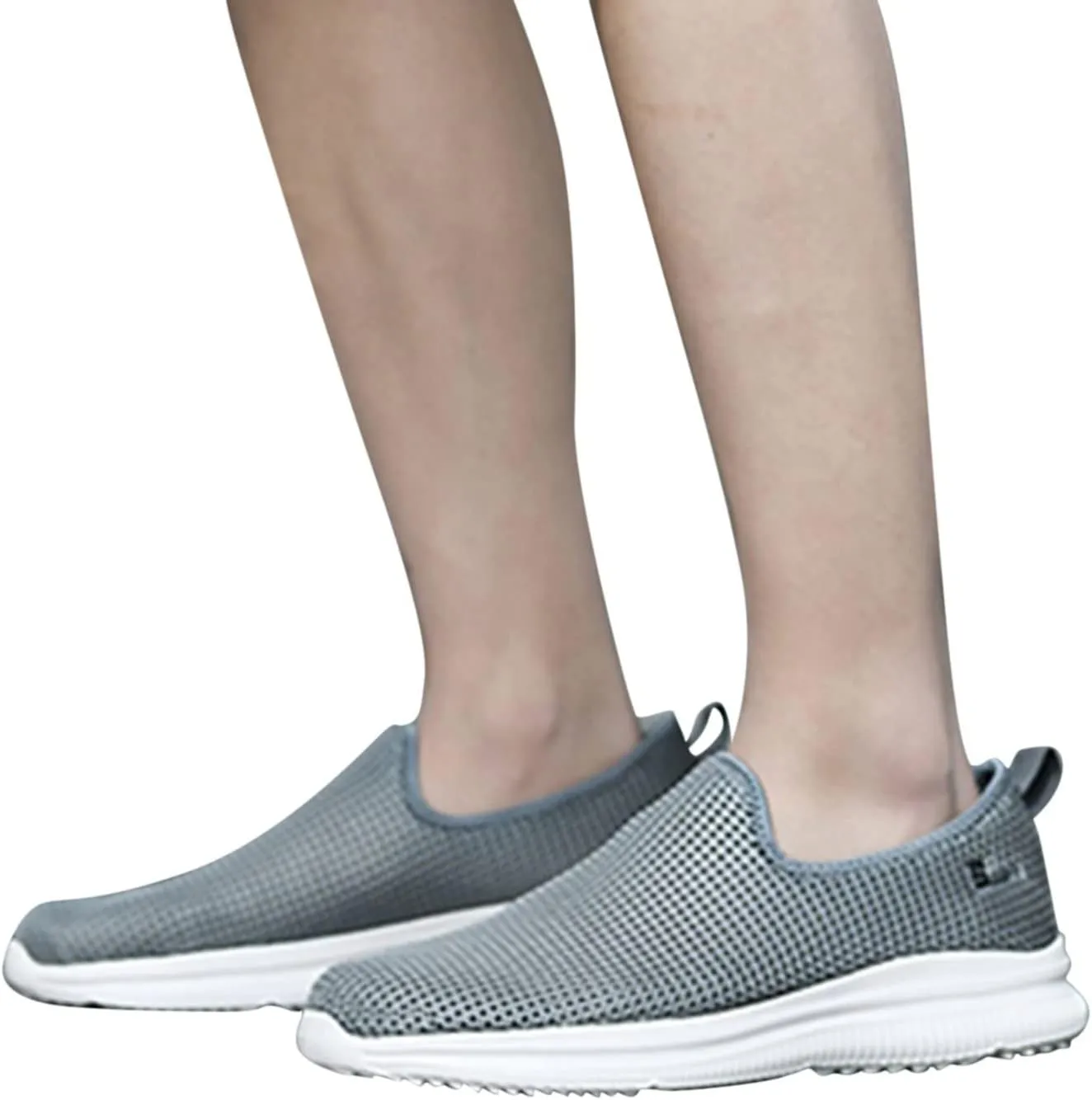 Women's Fashion Sneaker Mesh Slip On Black Non Slip Shoes for Women Comfortable White Running Shoes Men Suede Loafers Women Fashion Sneakers for Women