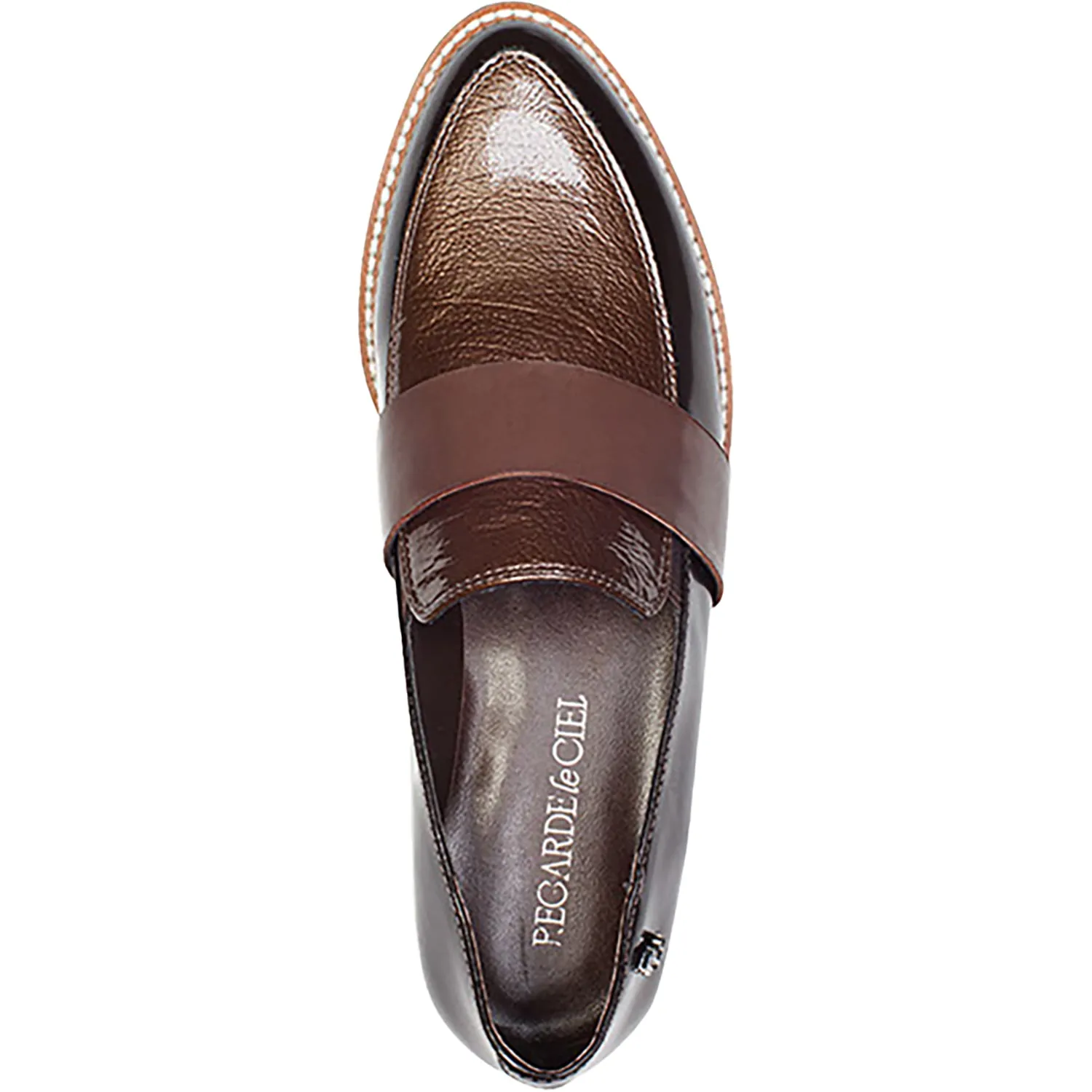 Women's Regarde Le Ciel Maisha-01 Dark Brown/Fango/Muddy Leather